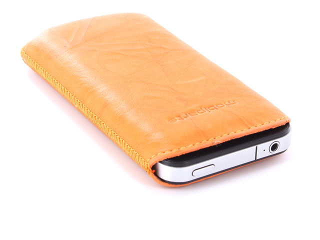 Leren Pull-Out Sleeve Color Edition voor iPhone 4/4S