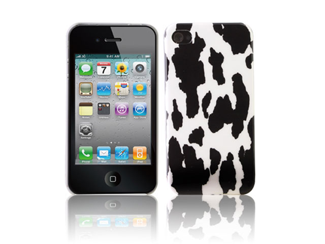 Koeienprint Cow Case Hoesje voor iPhone 4/4S