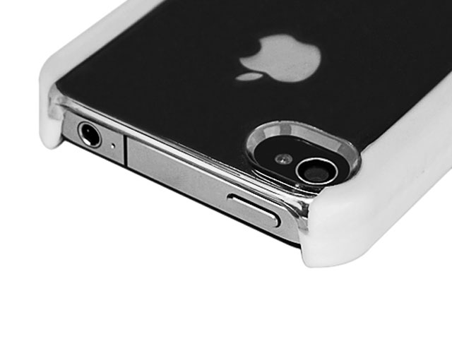 Crystal Case Hoes met Silicon Sides voor iPhone 4/4S