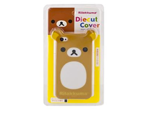 Cute Bear TPU Skin Case Hoes voor iPhone 4