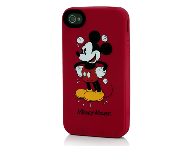 Disney Mickey Mouse Silicone Skin Case voor iPhone 4/4S