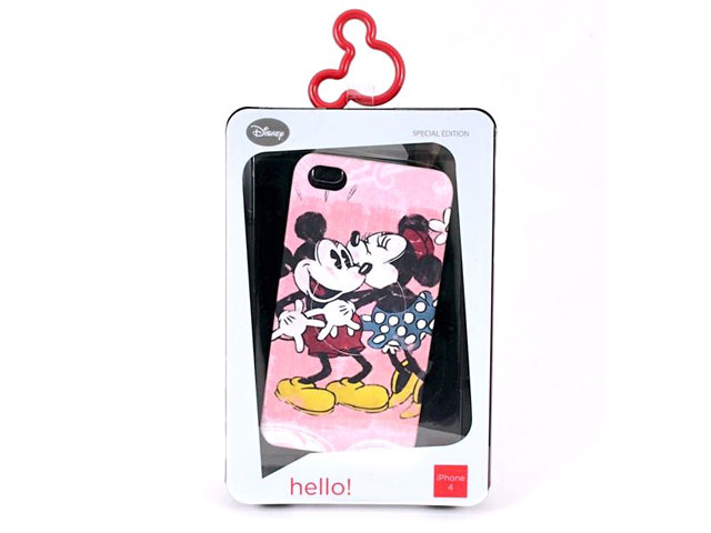 Disney Mickey & Minnie in Love Case Hoes voor iPhone 4/4S