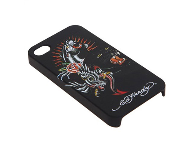 Ed Hardy Tattoo Panthers Case Hoesje voor iPhone 4