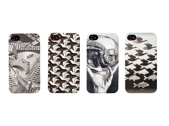 Escher Art - Back Case Hoesje voor iPhone 4/4S