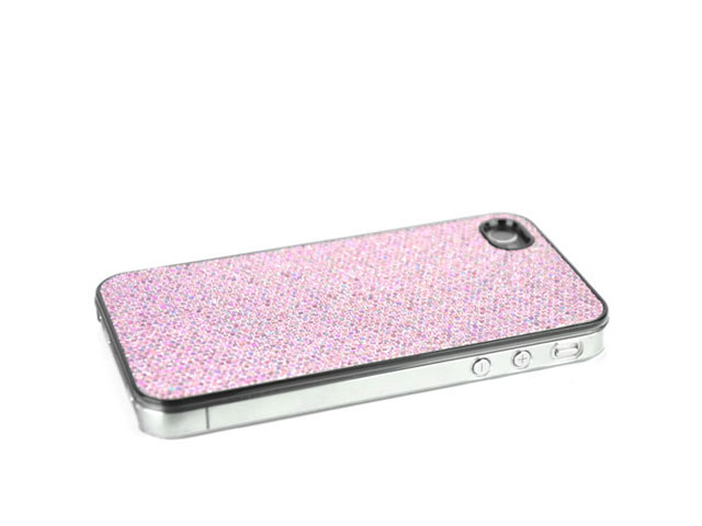 Glittery Disco Back Case Hoes voor iPhone 4