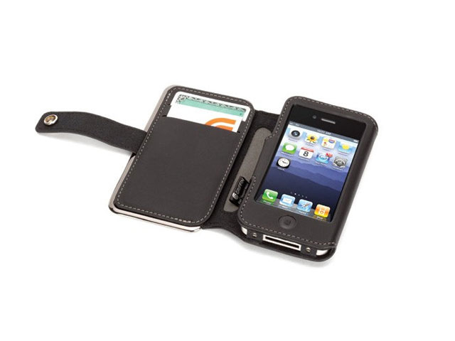 Griffin Elan Passport Wallet Leren Sideflip Case iPhone 4/4S