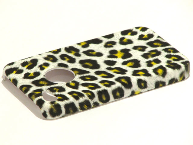 Leopard Back Case Hoesje voor iPhone 4