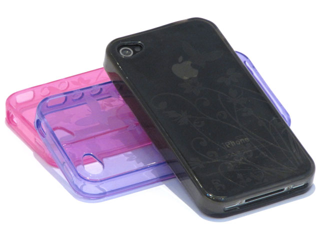 Lovely Butterflies TPU Case - iPhone 4/4S hoesje