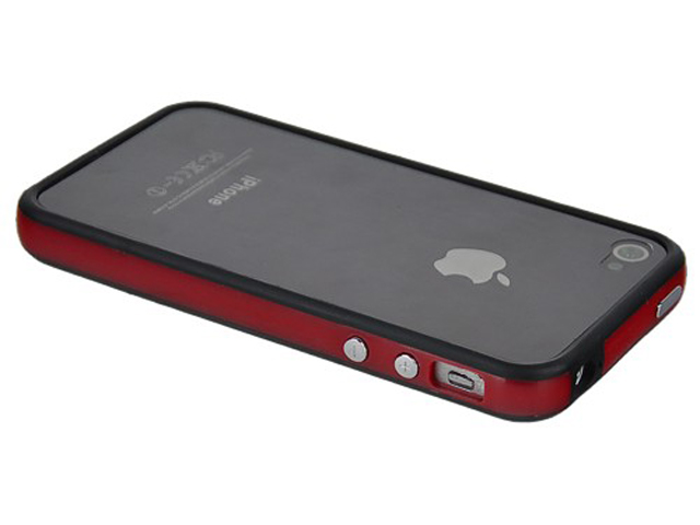 onderpand explosie Teleurstelling Luxe Color Series Bumper Case Hoes voor iPhone 4/4S