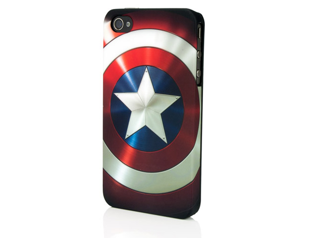 Marvel Captain America Shield Case Hoesje voor iPhone 4/4S