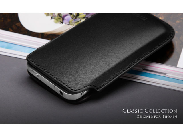 More Classic Collection Leren Sleeve iPhone 4/4S