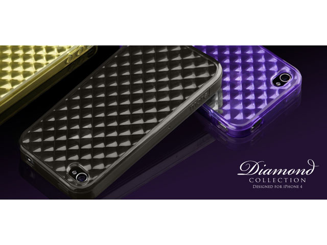 More Diamond Collection TPU Case Hoes iPhone 4