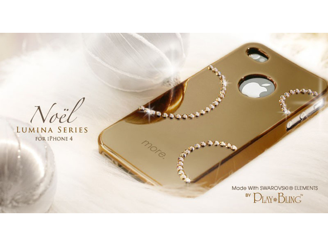KINGXBAR for iPhone X 7 8 Plus Case Crystals from