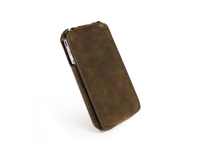 Tuff-Luv Saddleback Leather Case voor iPhone 4/4S