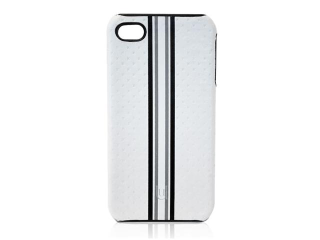 Uunique Leather Hard Shell Case Hoesje voor iPhone 4/4S