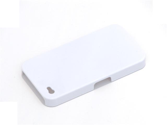 Basic White Back Case Hoes voor iPhone 4/4S