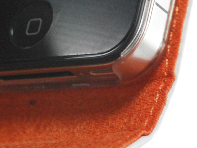 Exclusive Leather Flip Case voor iPhone 4/4S