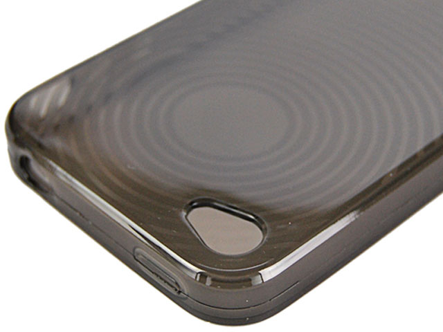 Fingerprint TPU Case - iPhone 4 hoesje