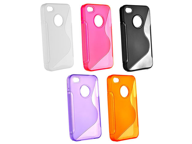 Polymer S-Line Case Hoes voor iPhone 4/4S