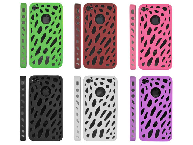 Cova Series Back Case Hoes voor iPhone 4/4S