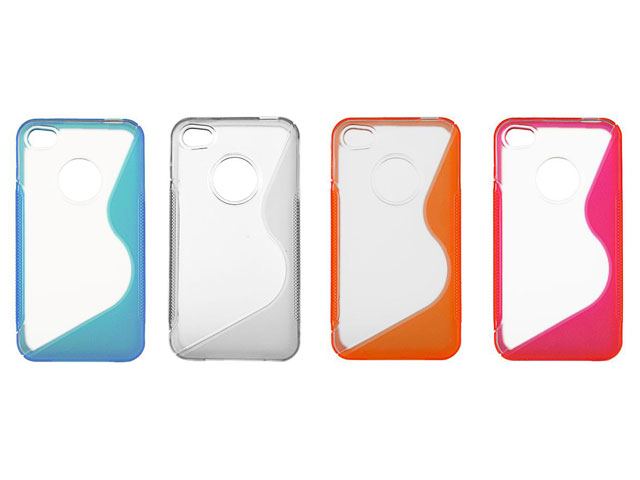 S-Line Series Polymer Crystal Case voor iPhone 4/4S