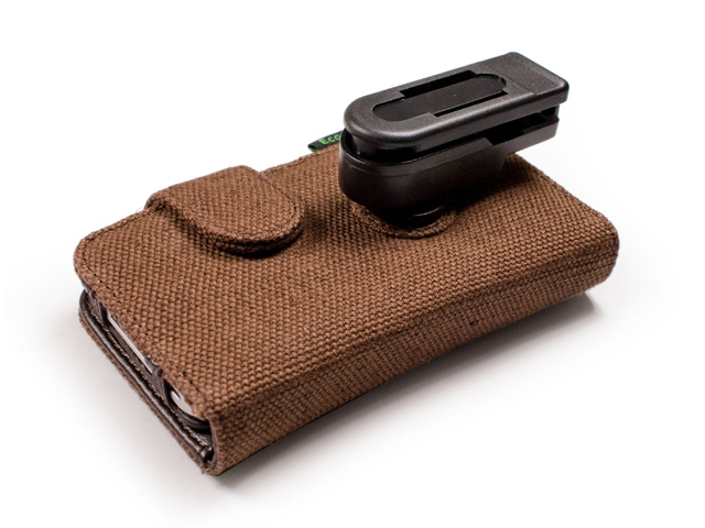 Tuff-Luv Nature HempCotton Flip Case Hoes iPhone 4