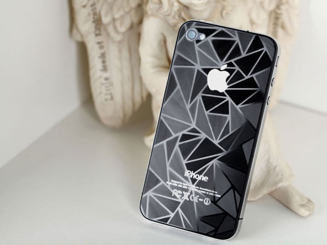 3D Diamond Bodyprotector voor iPhone 4/4S