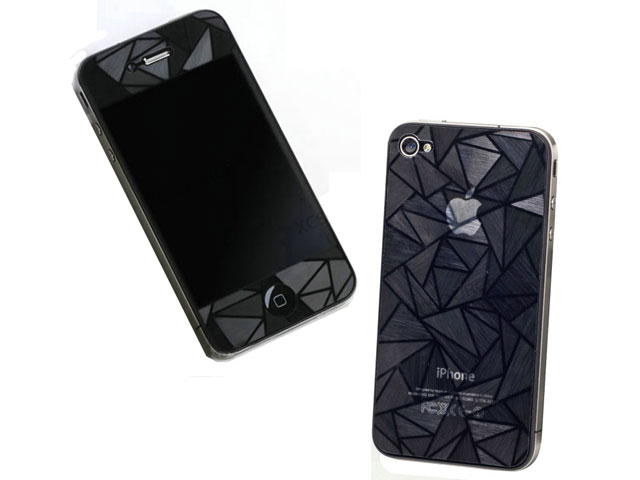 3D Diamond Bodyprotector voor iPhone 4/4S