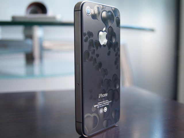 3D Hearts Bodyprotector voor iPhone 4/4S