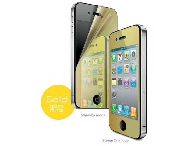 Golden Mirror Bodyprotector voor iPhone 4/4S