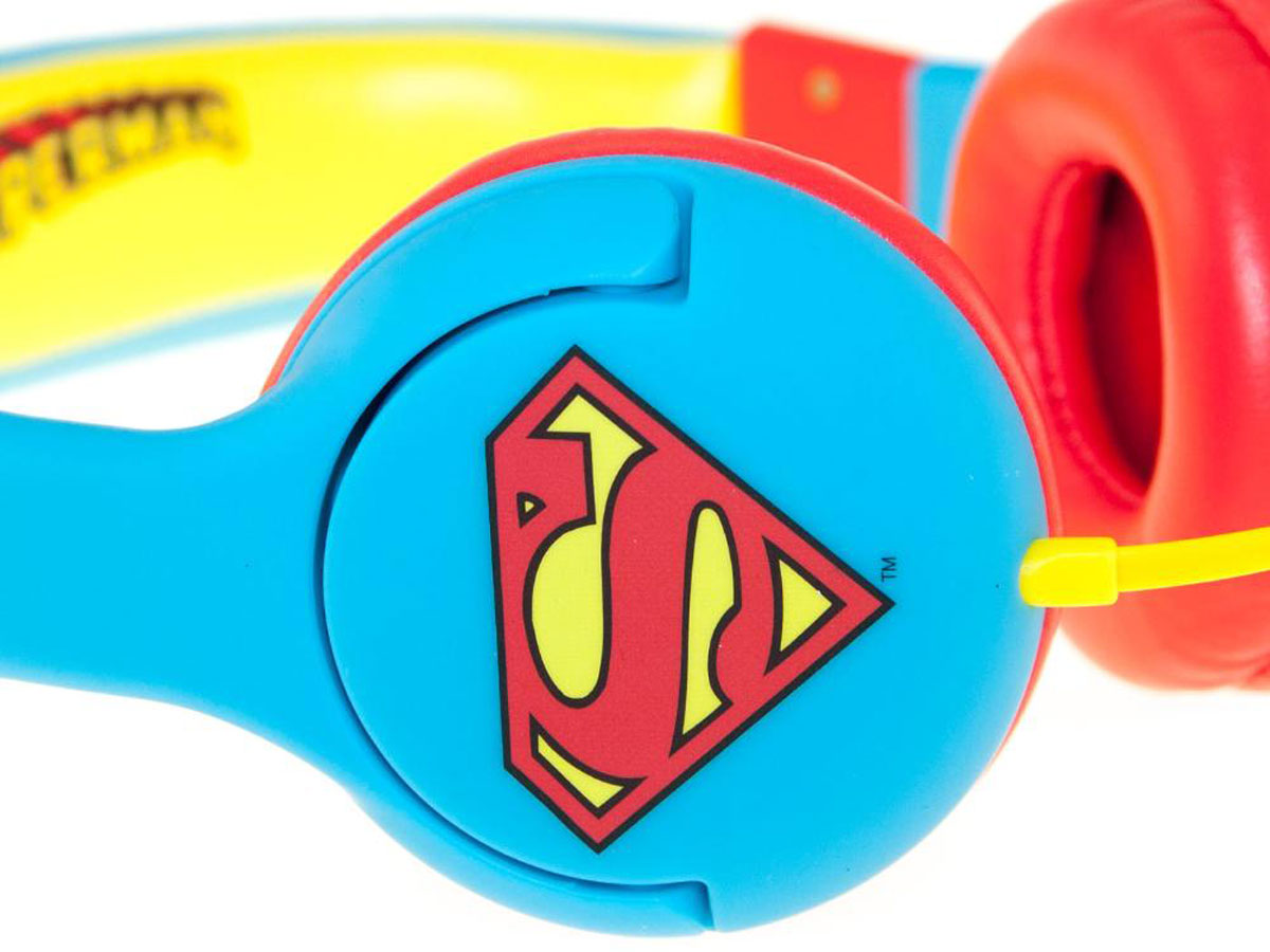 Superman Kinder Koptelefoon Volumebeperking Opvouwbaar 