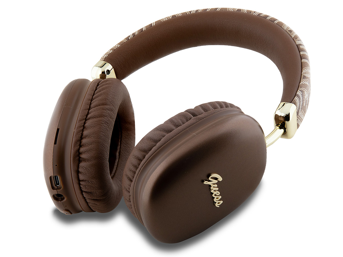 Guess G Cube Bluetooth Over-Ear Koptelefoon - Bruin