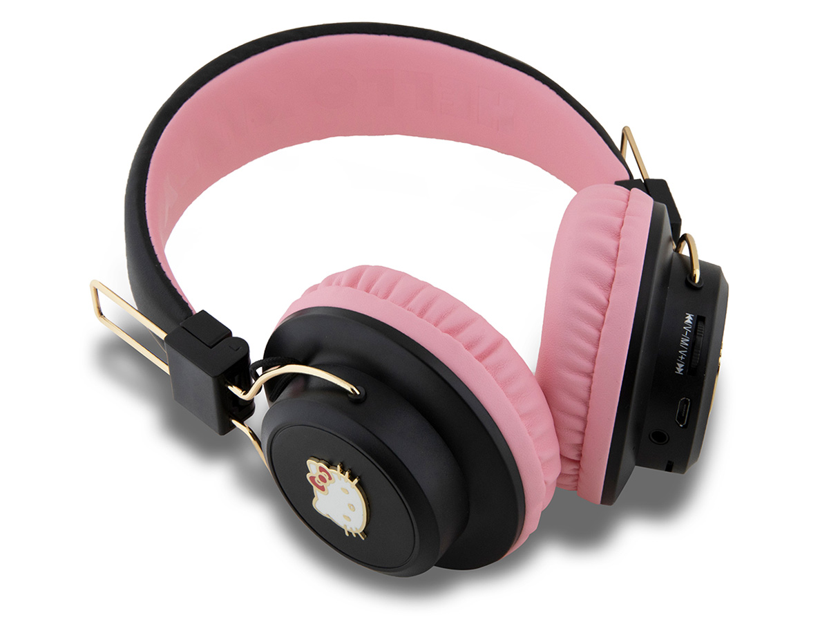 Hello Kitty Bluetooth On-Ear Koptelefoon - Zwart/Roze