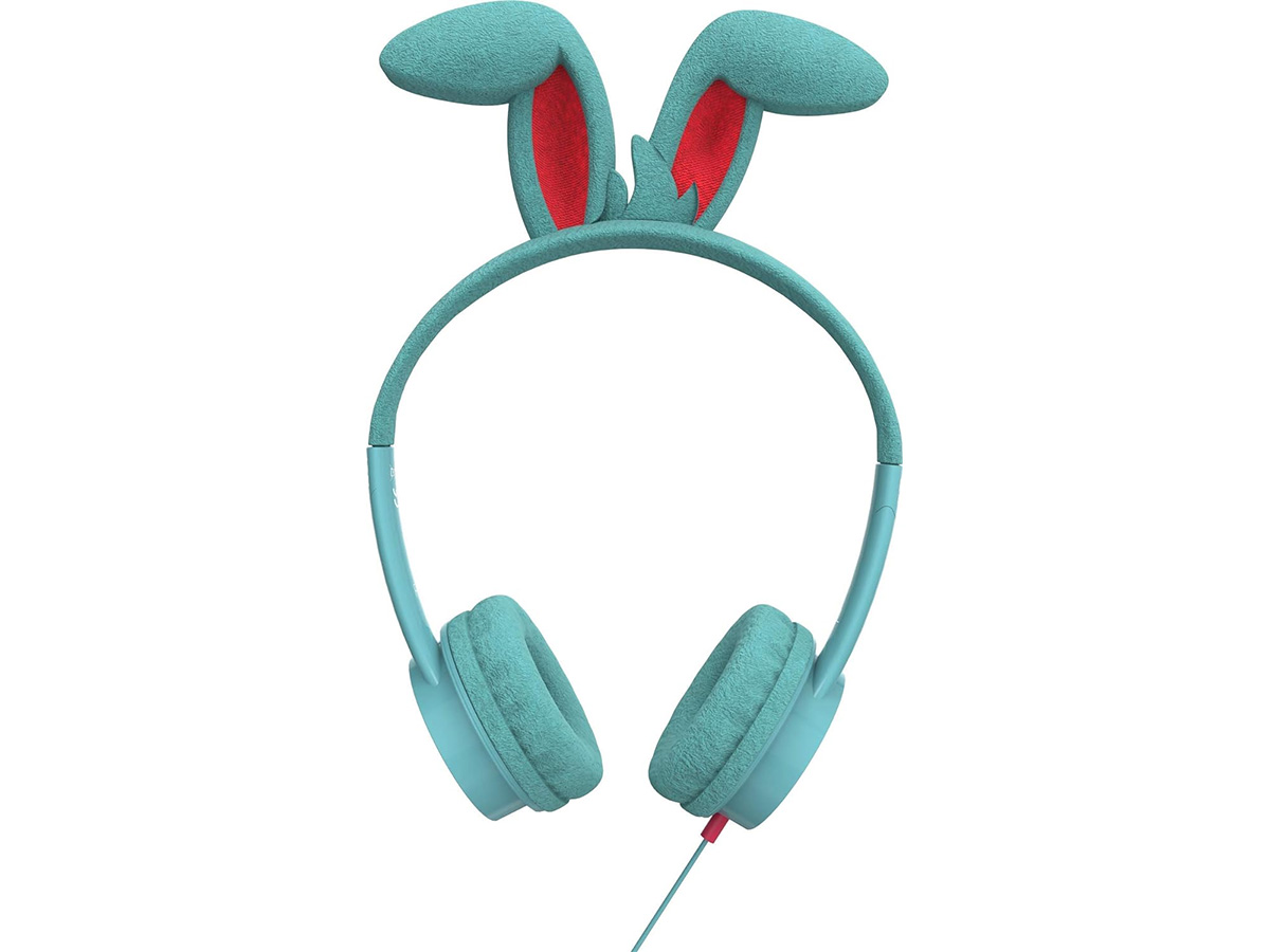 iFrogz Little Rockerz Bunny - Kinder Koptelefoon met Veilig Volume 85dB