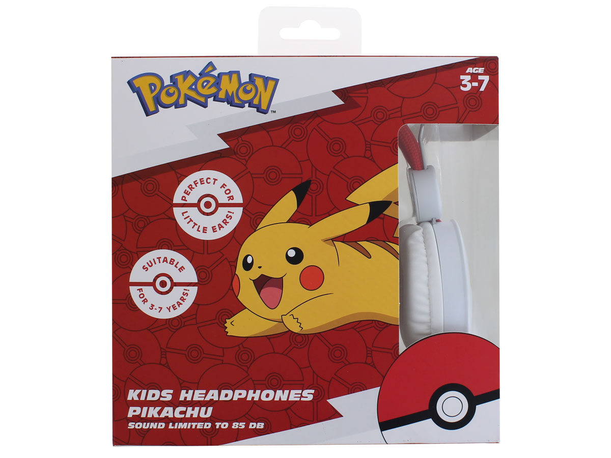 Pokemon Pikachu Kinder Koptelefoon met Actieve Volumebeperking 