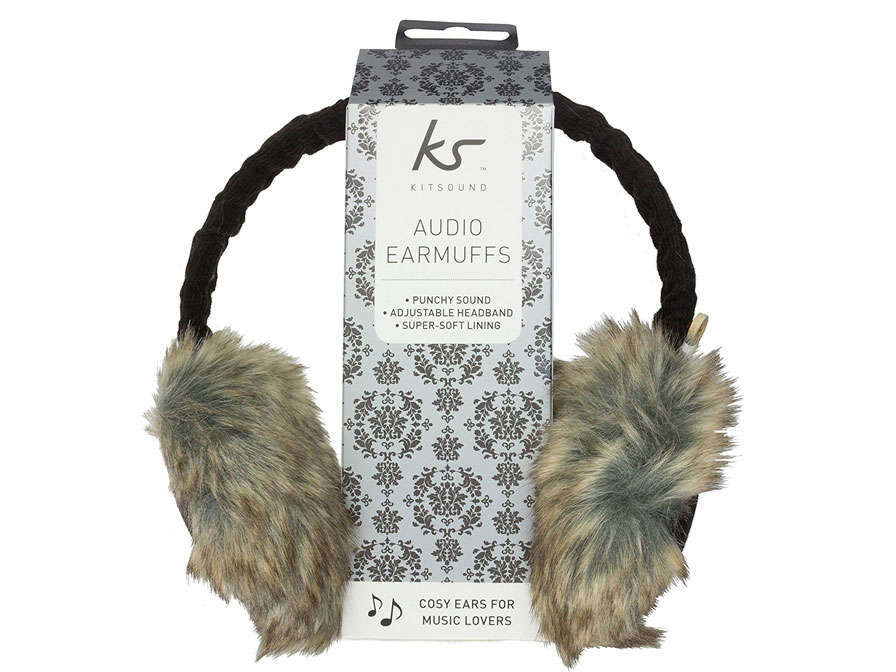 KitSound Audio Earmuffs Button - Koptelefoon Oorwarmers