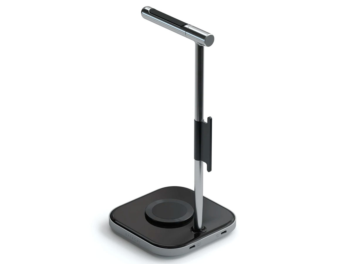 Satechi 2-in-1 Headphone Stand met Wireless Charger