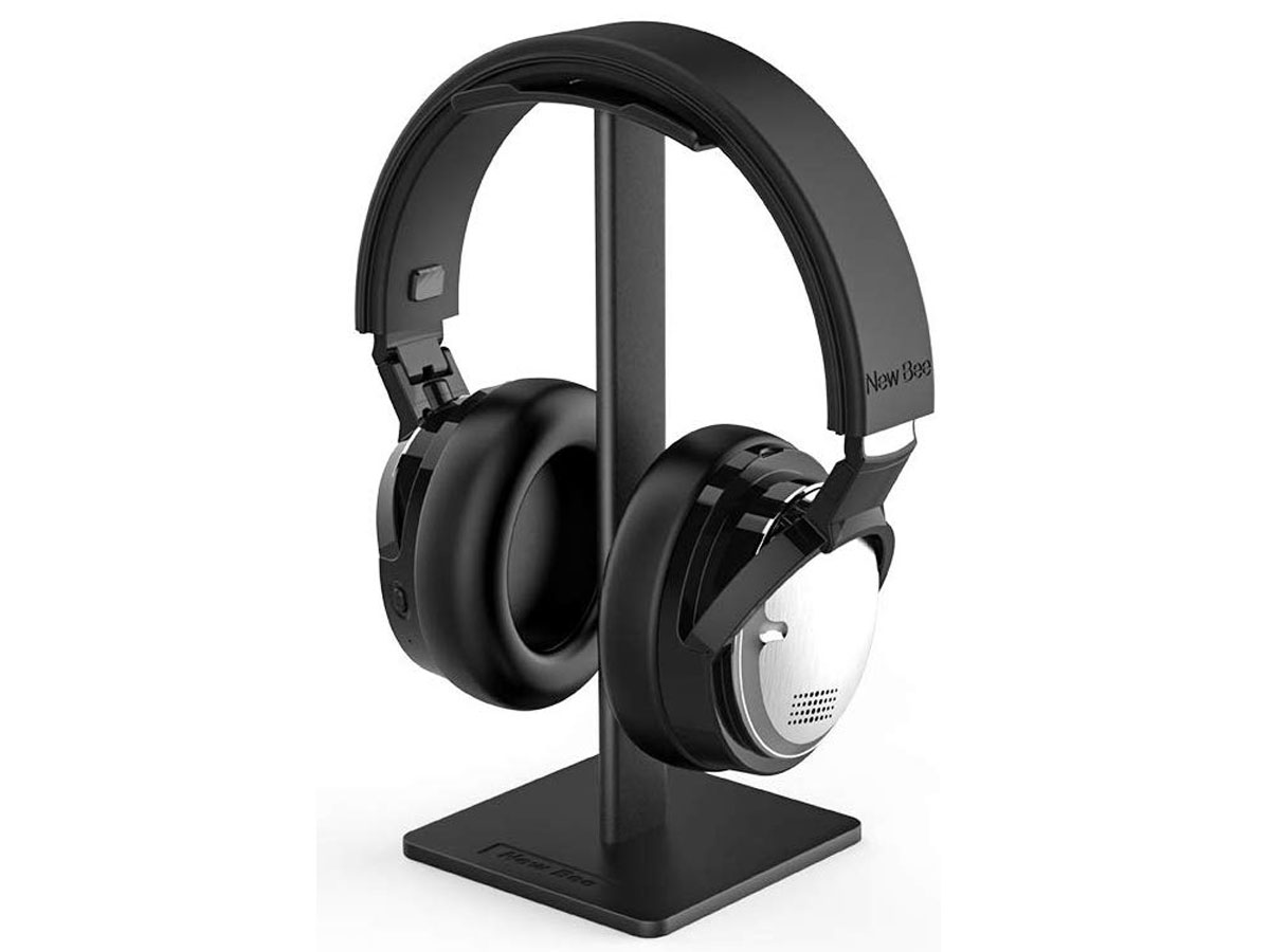 Aluminium Headphone Stand Zwart - Koptelefoon Standaard