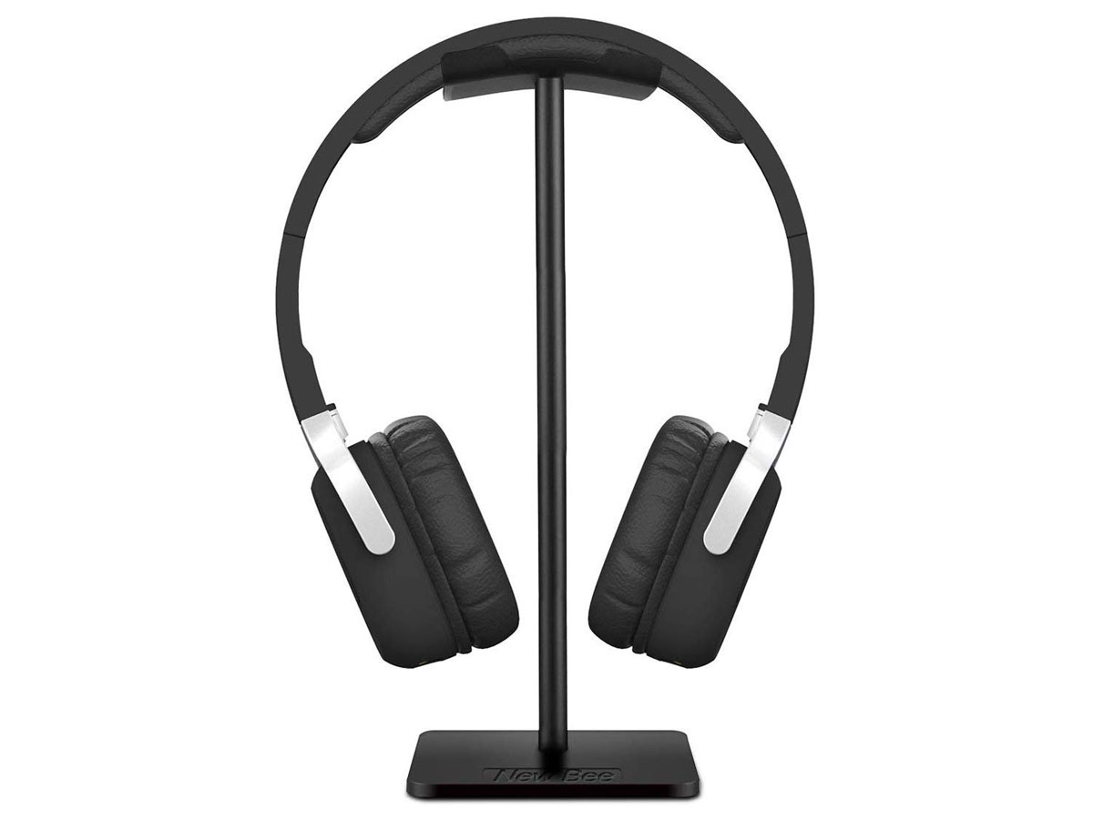 Aluminium Headphone Stand Zwart - Koptelefoon Standaard