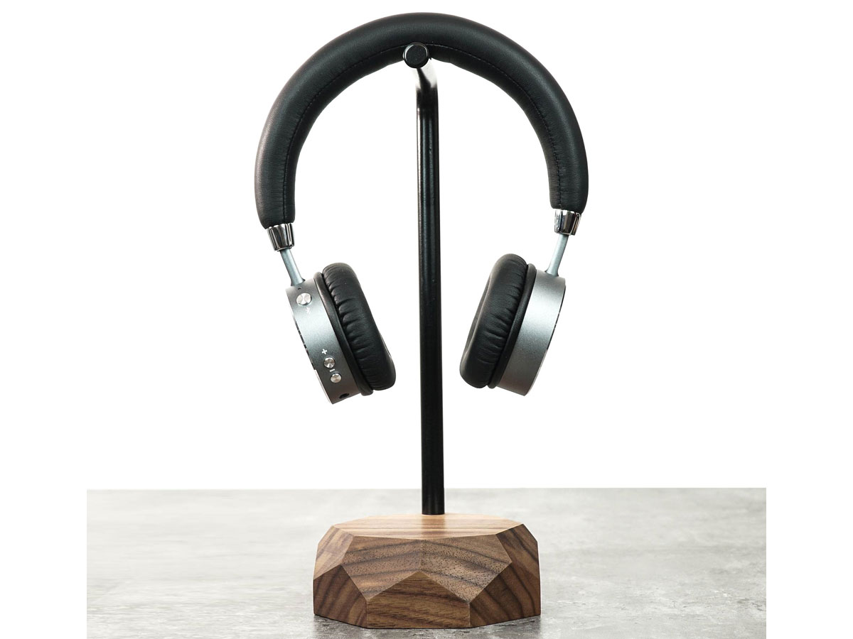 Oakywood Headphone Stand Walnut - Houten Koptelefoon Standaard