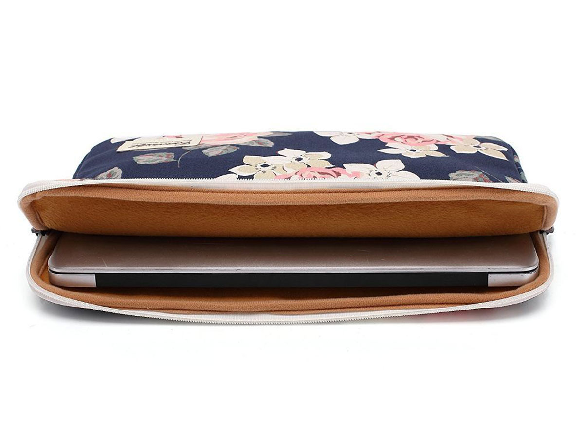 Canvaslife Floral Laptop Sleeve Navy - 13