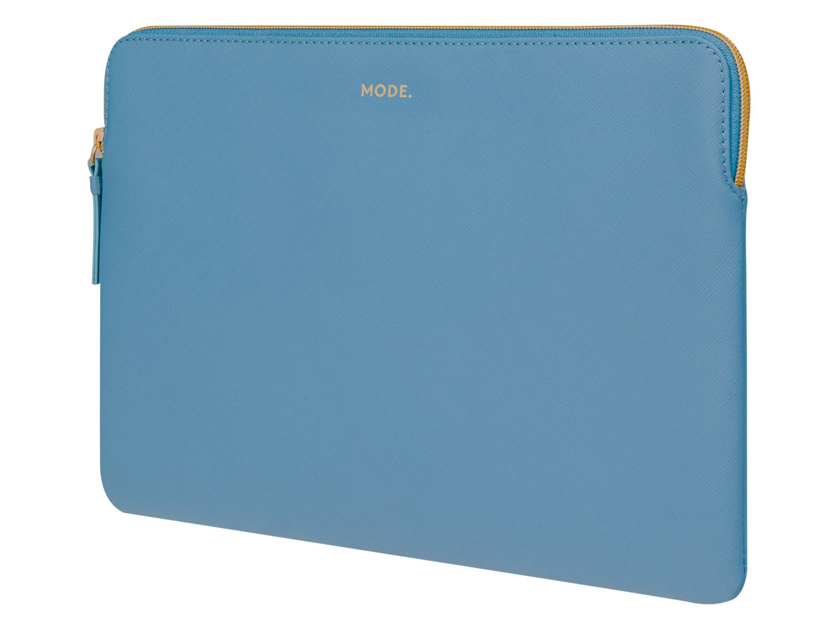 MODE. Paris Nightfall Blue - MacBook Air/Pro 13" (USB-C) Sleeve Lichtblauw