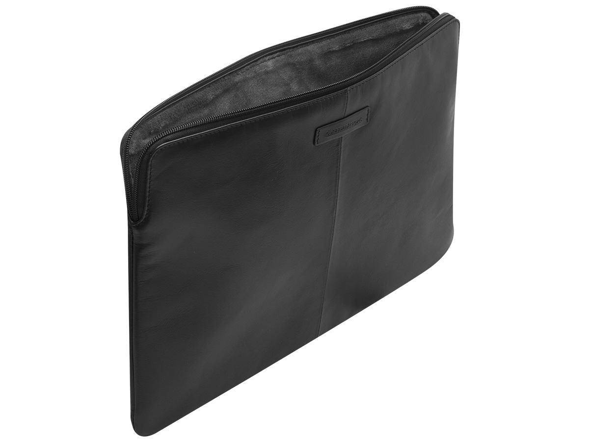 dbramante1928 Skagen Pro Sleeve Zwart Leer - MacBook Air/Pro 13