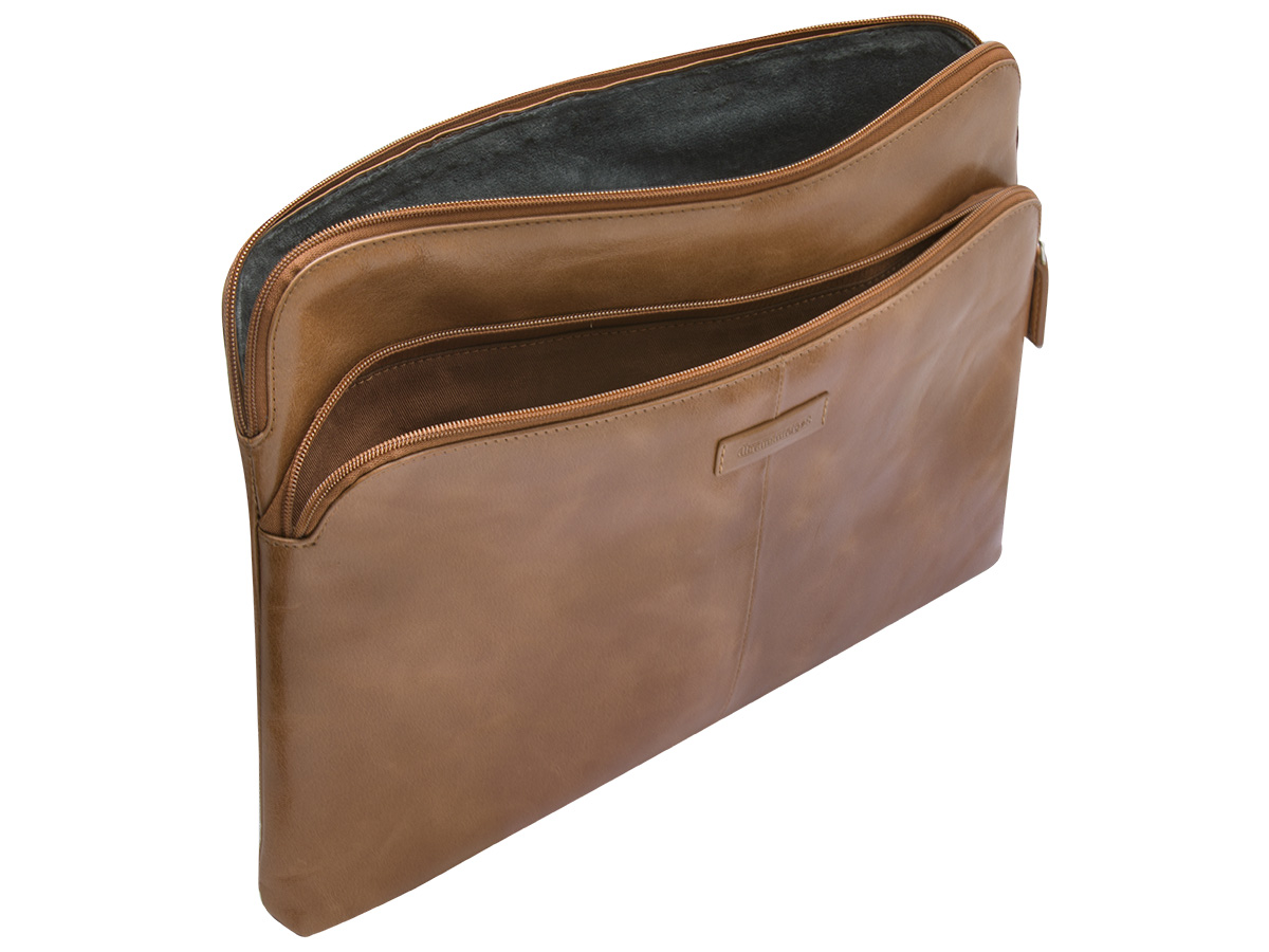 dbramante1928 Skagen Pro+ Sleeve Tan Leer - MacBook Air/Pro 13