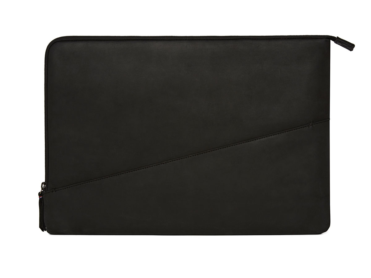 Decoded Slim Sleeve Zwart Leer - MacBook Pro 13