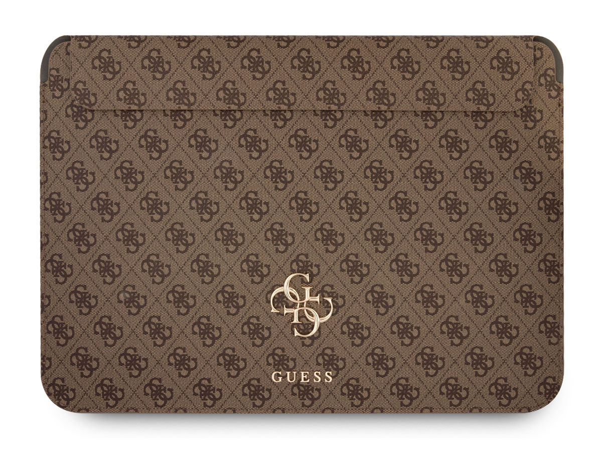 Guess 4G Monogram Laptop Sleeve Bruin - MacBook 13