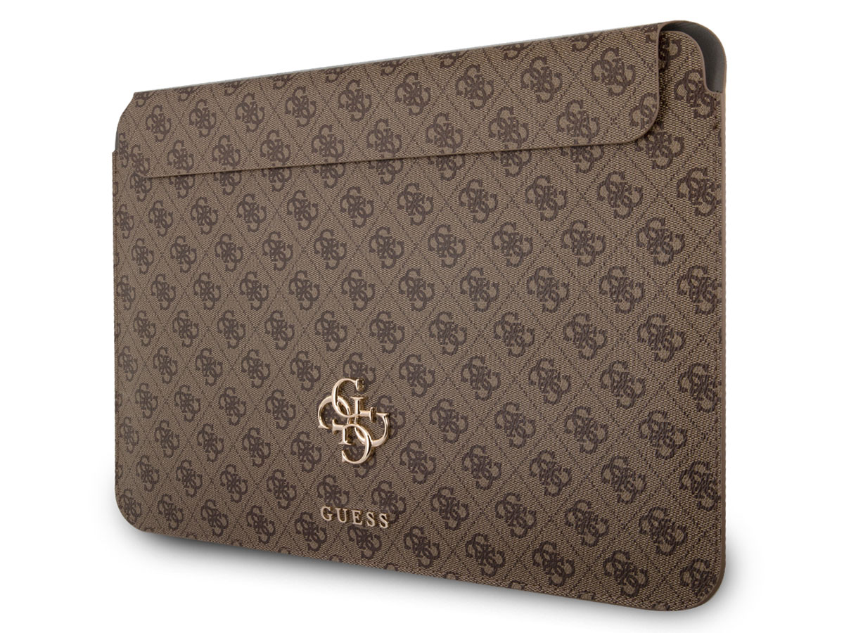 Guess 4G Monogram Laptop Sleeve Bruin - MacBook 13