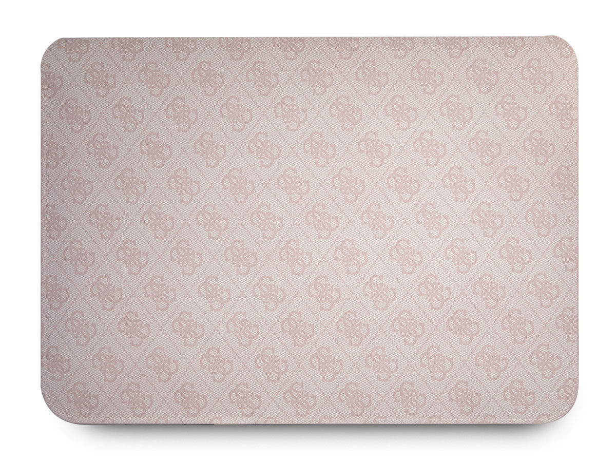 Guess 4G Monogram Laptop Sleeve Roze - MacBook 13