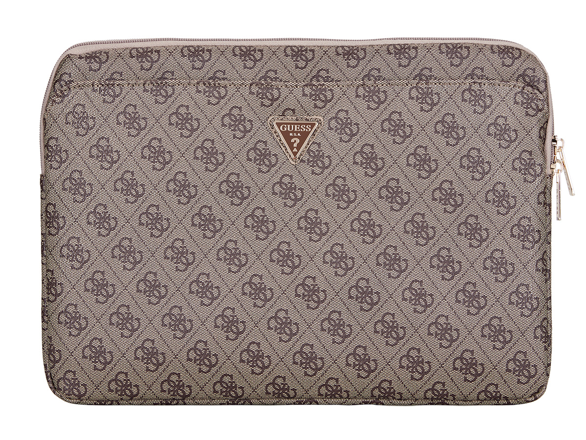 Guess Monogram Laptop Pocket Sleeve Bruin - MacBook 13