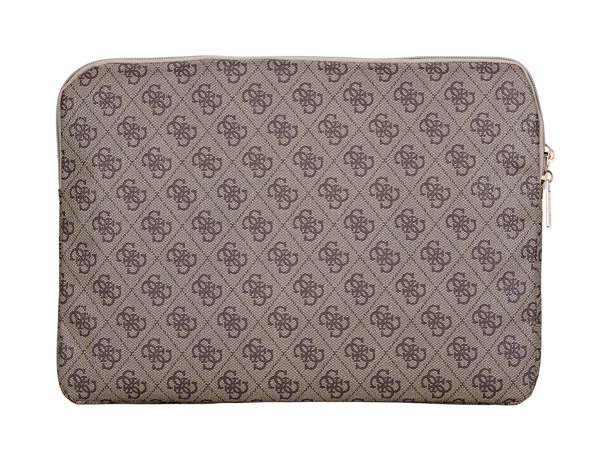Guess Monogram Laptop Pocket Sleeve Bruin - MacBook 13